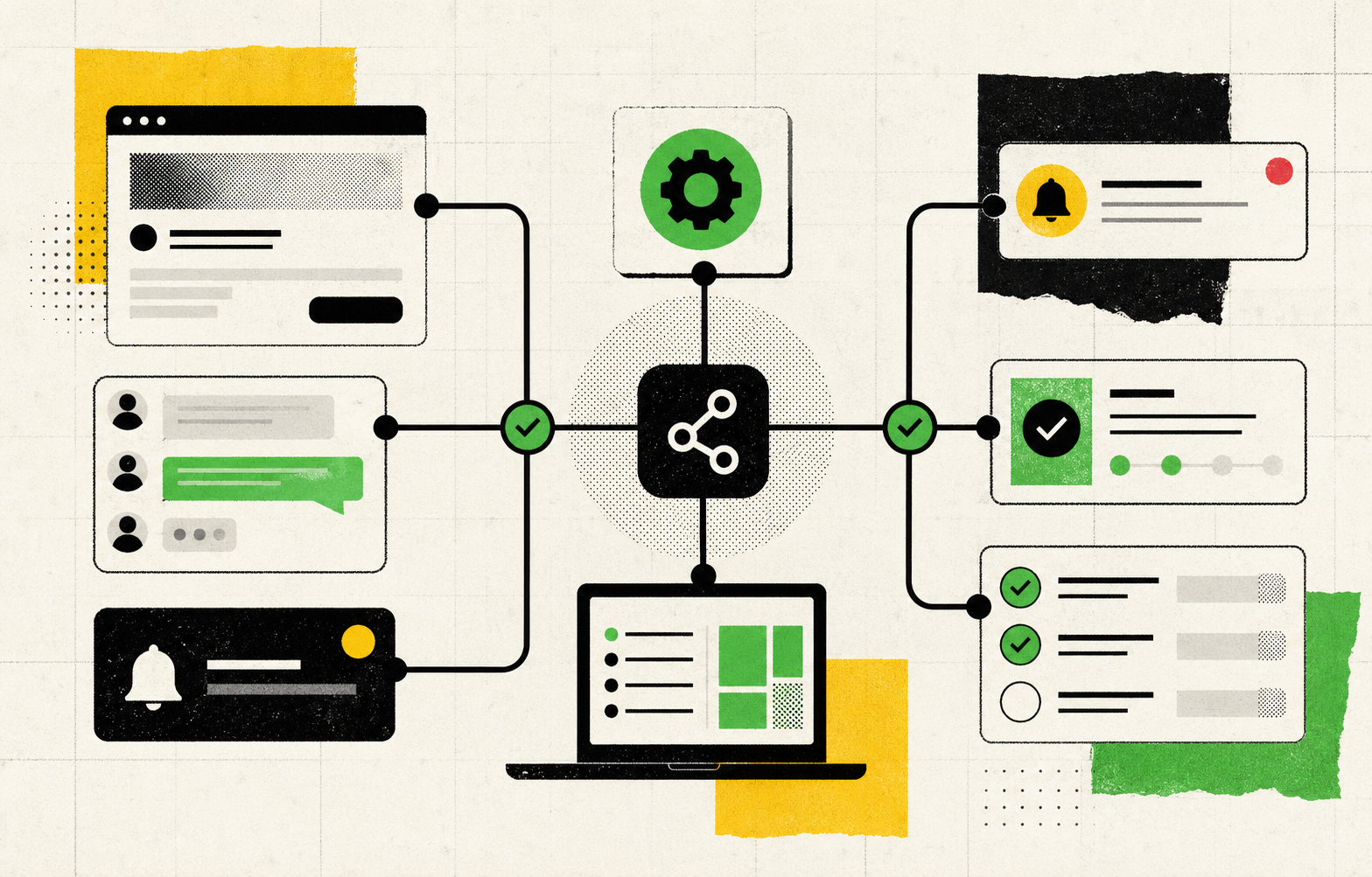 OpenClaw 与飞书运营中台视觉面板